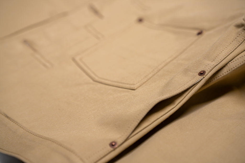 Stride Khaki Jacket  11.9 oz