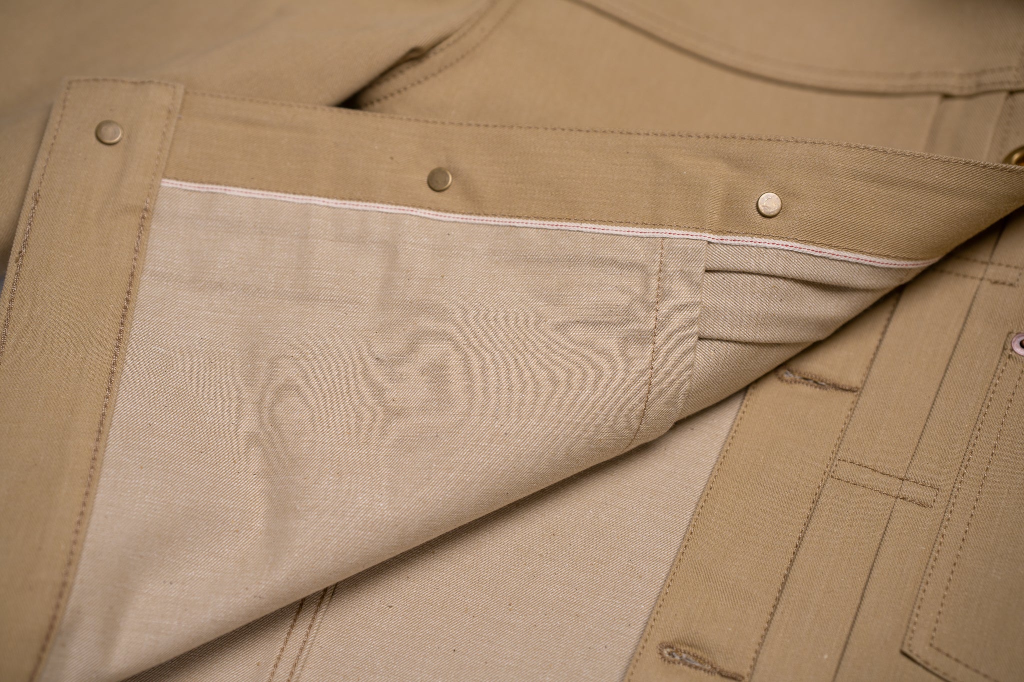 Stride Khaki Jacket  11.9 oz
