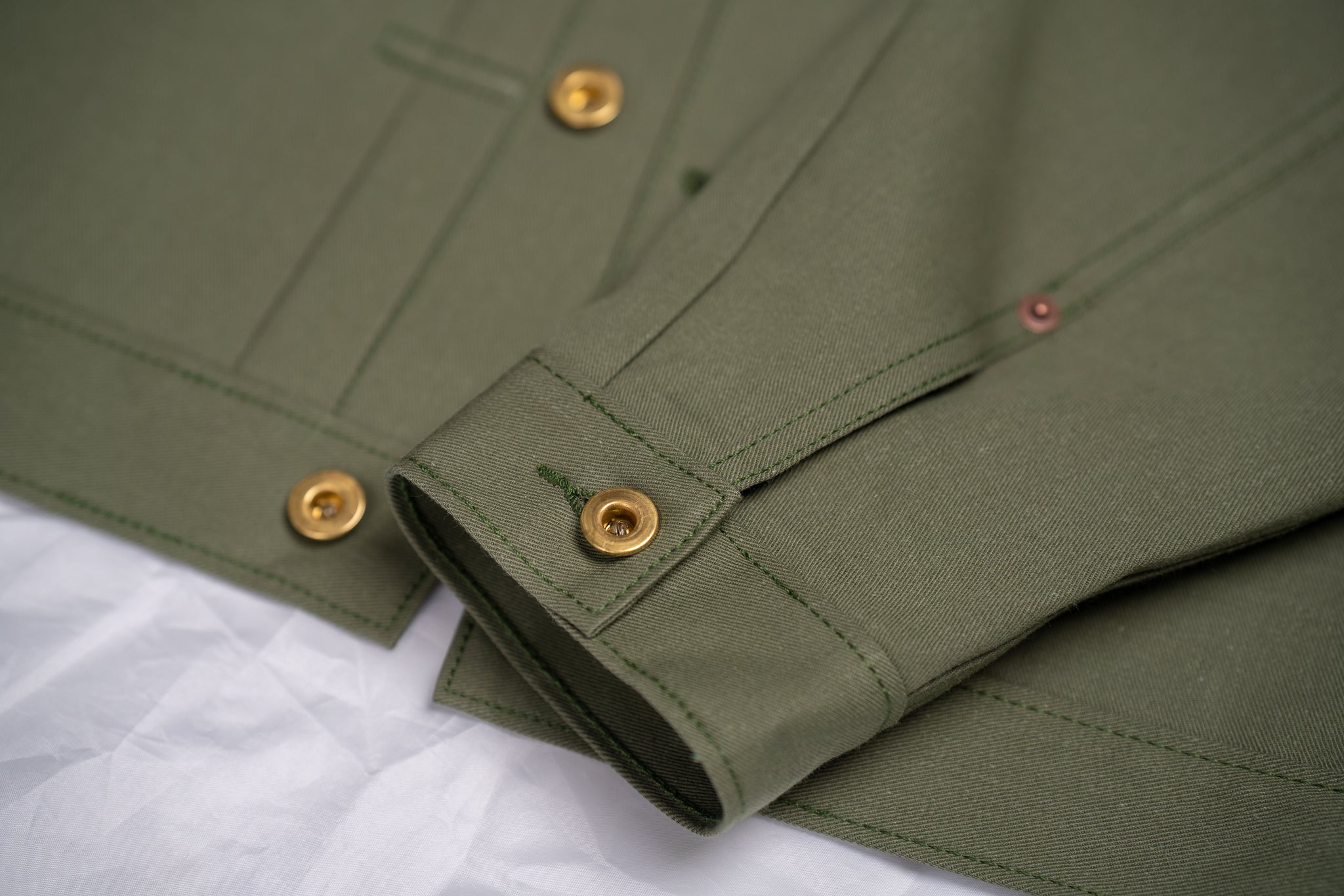 Stride Green Selvedge Jacket 9.29 oz