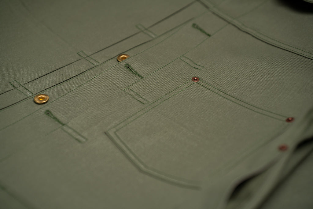 Stride Green Selvedge Jacket 9.29 oz