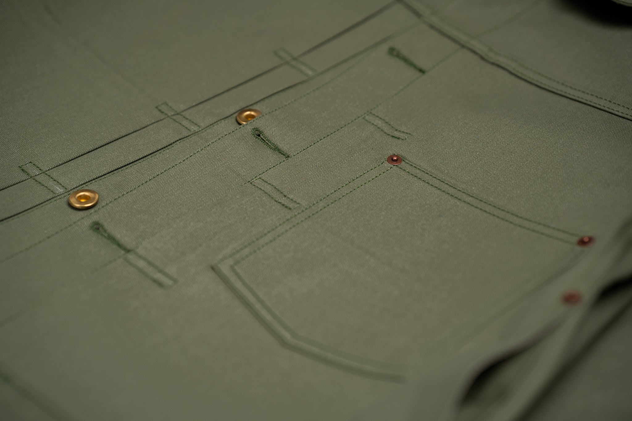 Stride Green Selvedge Jacket 9.29 oz