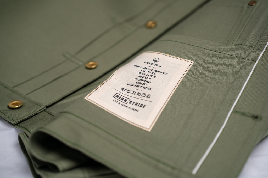 Stride Green Selvedge Jacket 9.29 oz