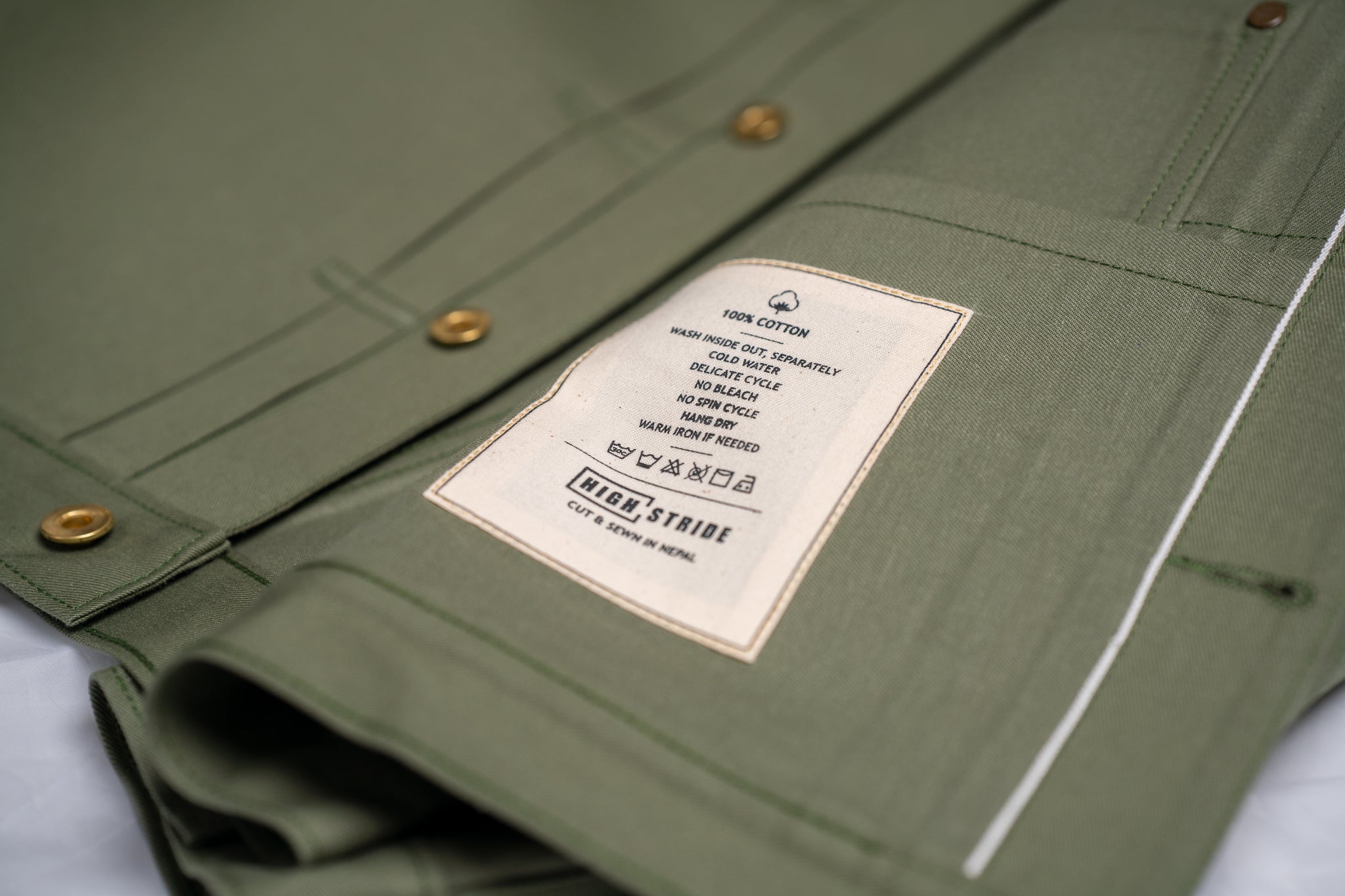 Stride Green Selvedge Jacket 9.29 oz