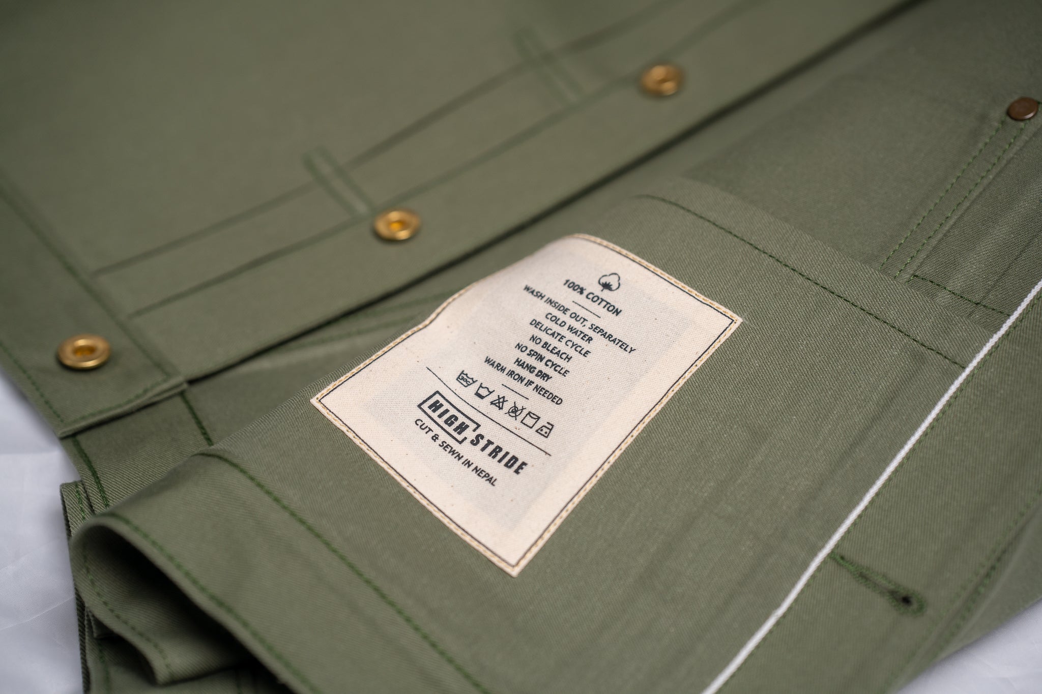 Stride Green Selvedge Jacket 9.29 oz