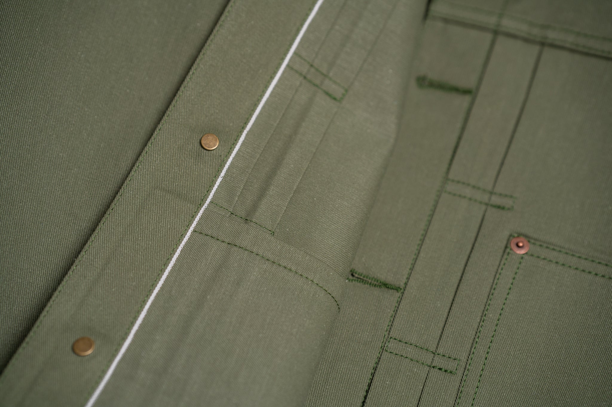 Stride Green Selvedge Jacket 9.29 oz