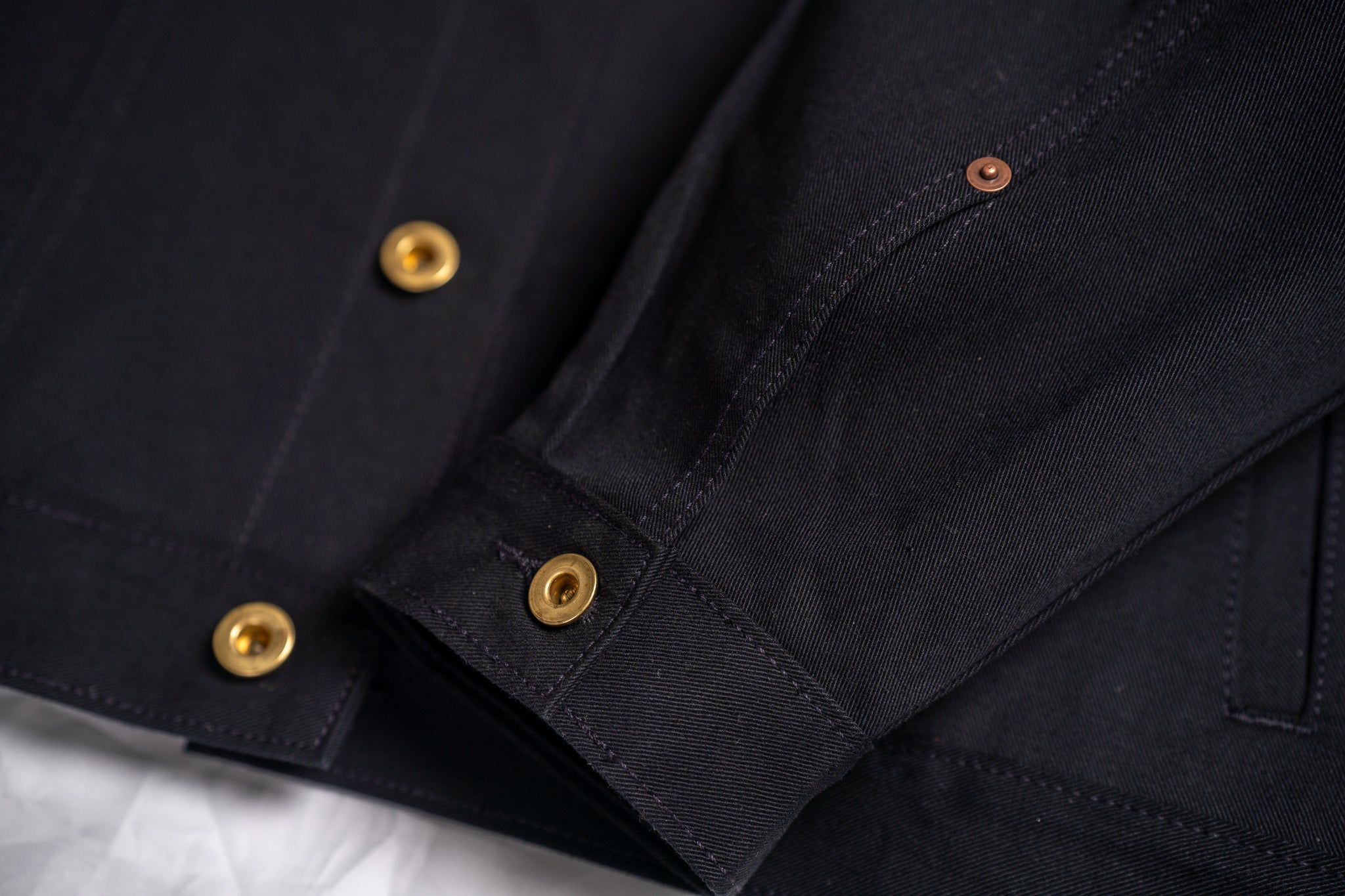 Stride Double Black Selvedge Jacket 11.9 oz