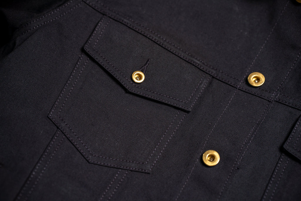 Stride Double Black Selvedge Jacket 11.9 oz
