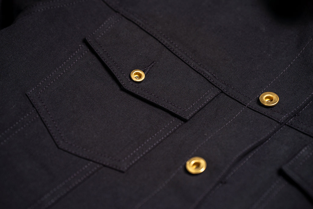 Stride Double Black Selvedge Jacket 11.9 oz