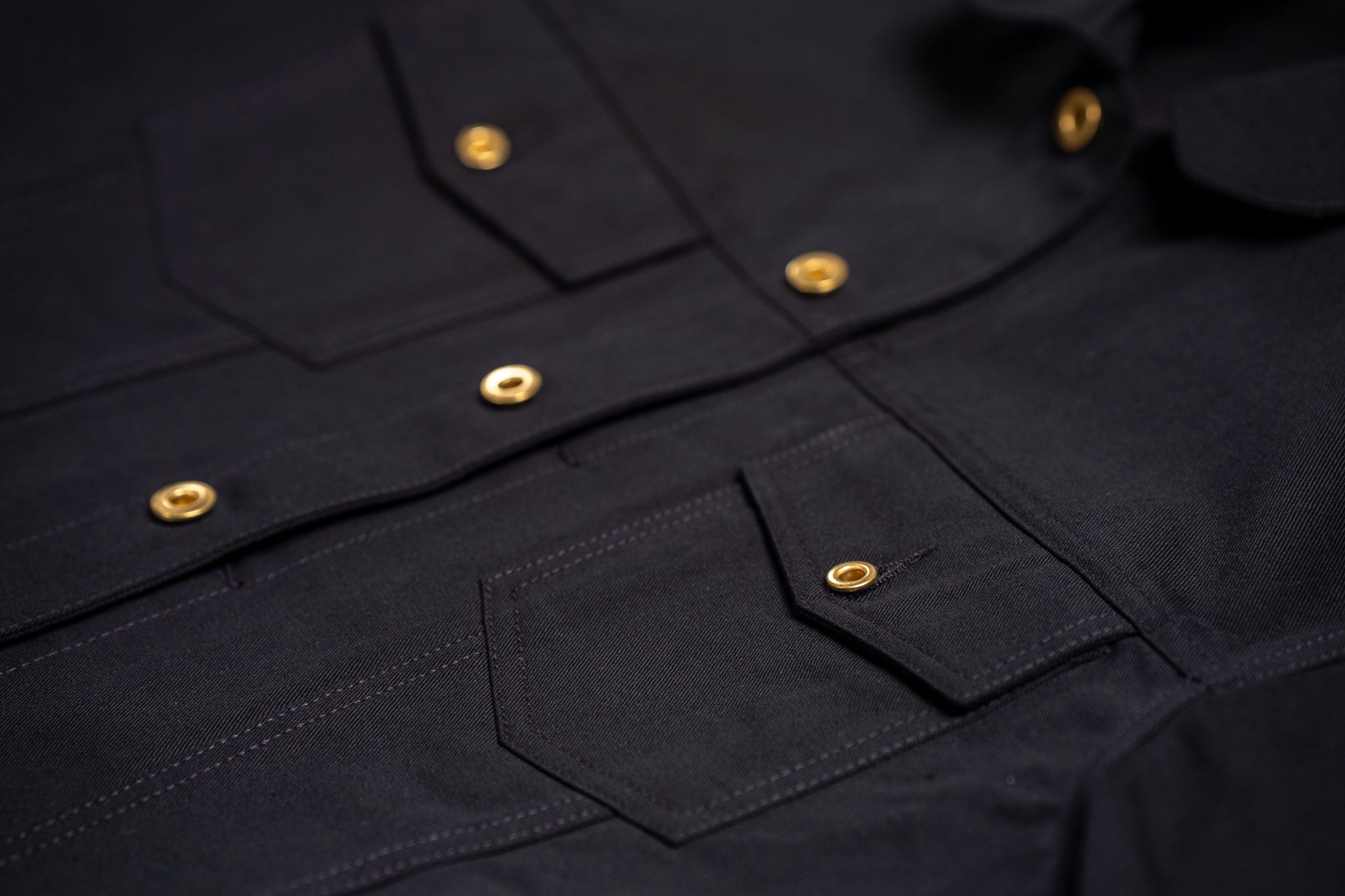 Stride Double Black Selvedge Jacket 11.9 oz