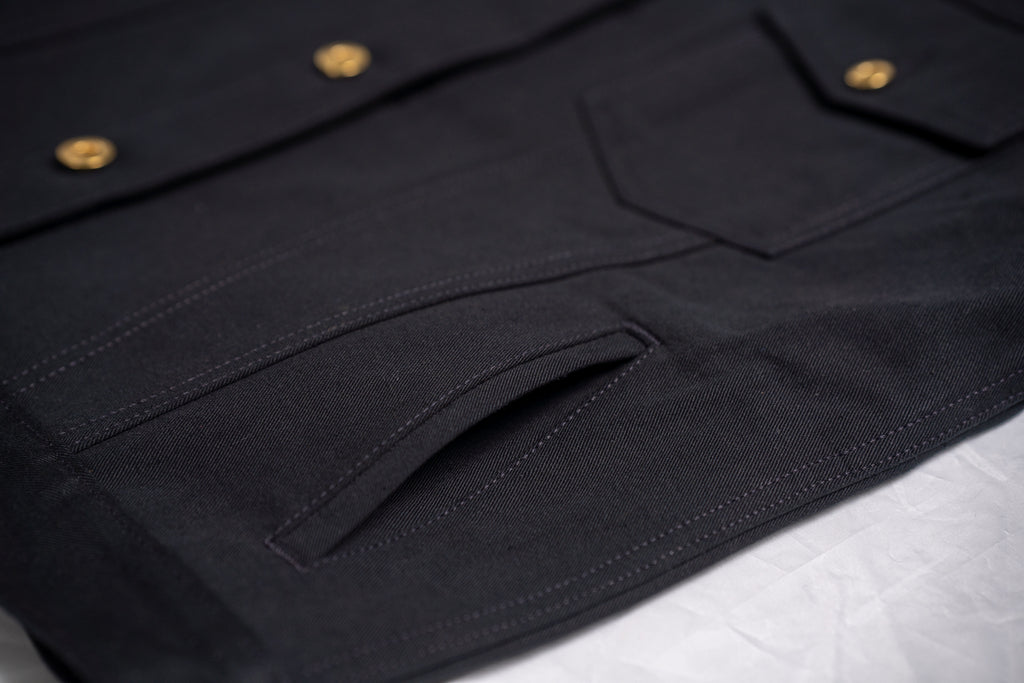 Stride Double Black Selvedge Jacket 11.9 oz