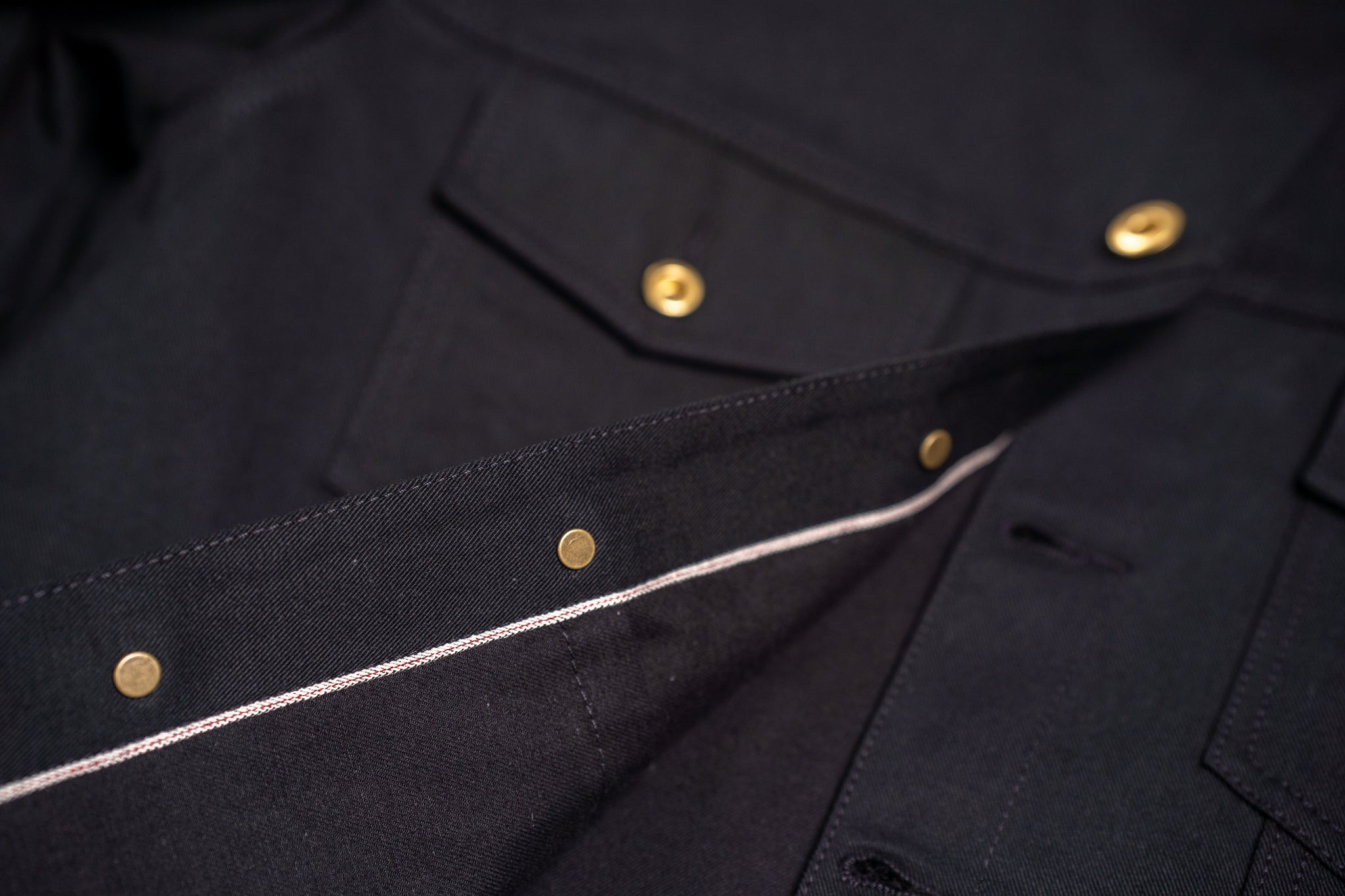 Stride Double Black Selvedge Jacket 11.9 oz
