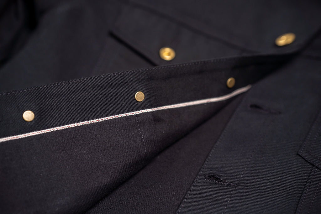 Stride Double Black Selvedge Jacket 11.9 oz
