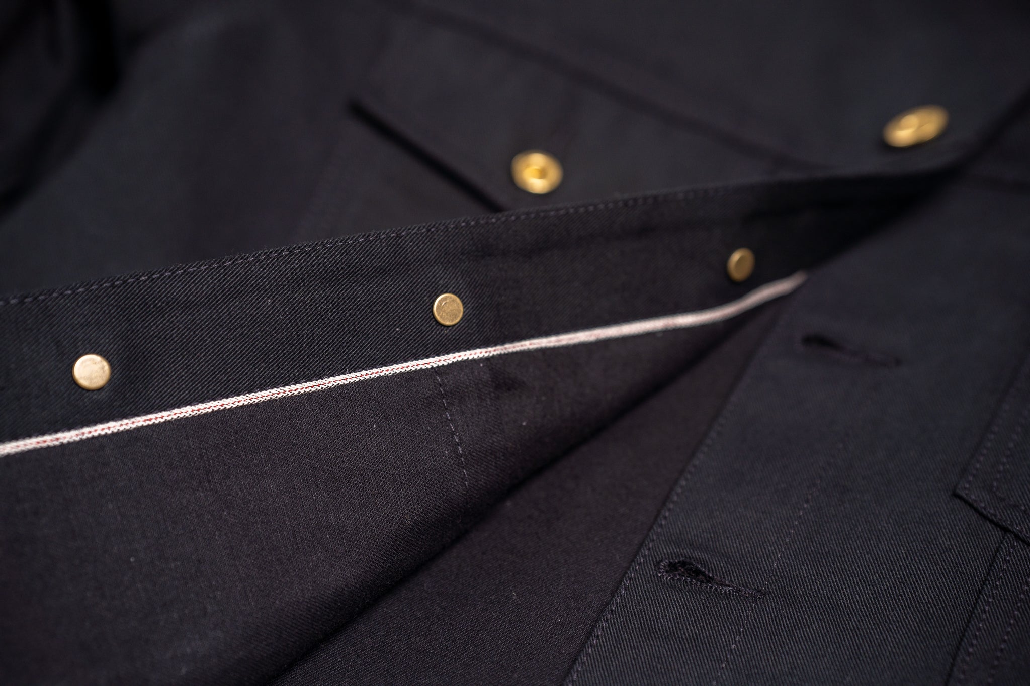 Stride Double Black Selvedge Jacket 11.9 oz
