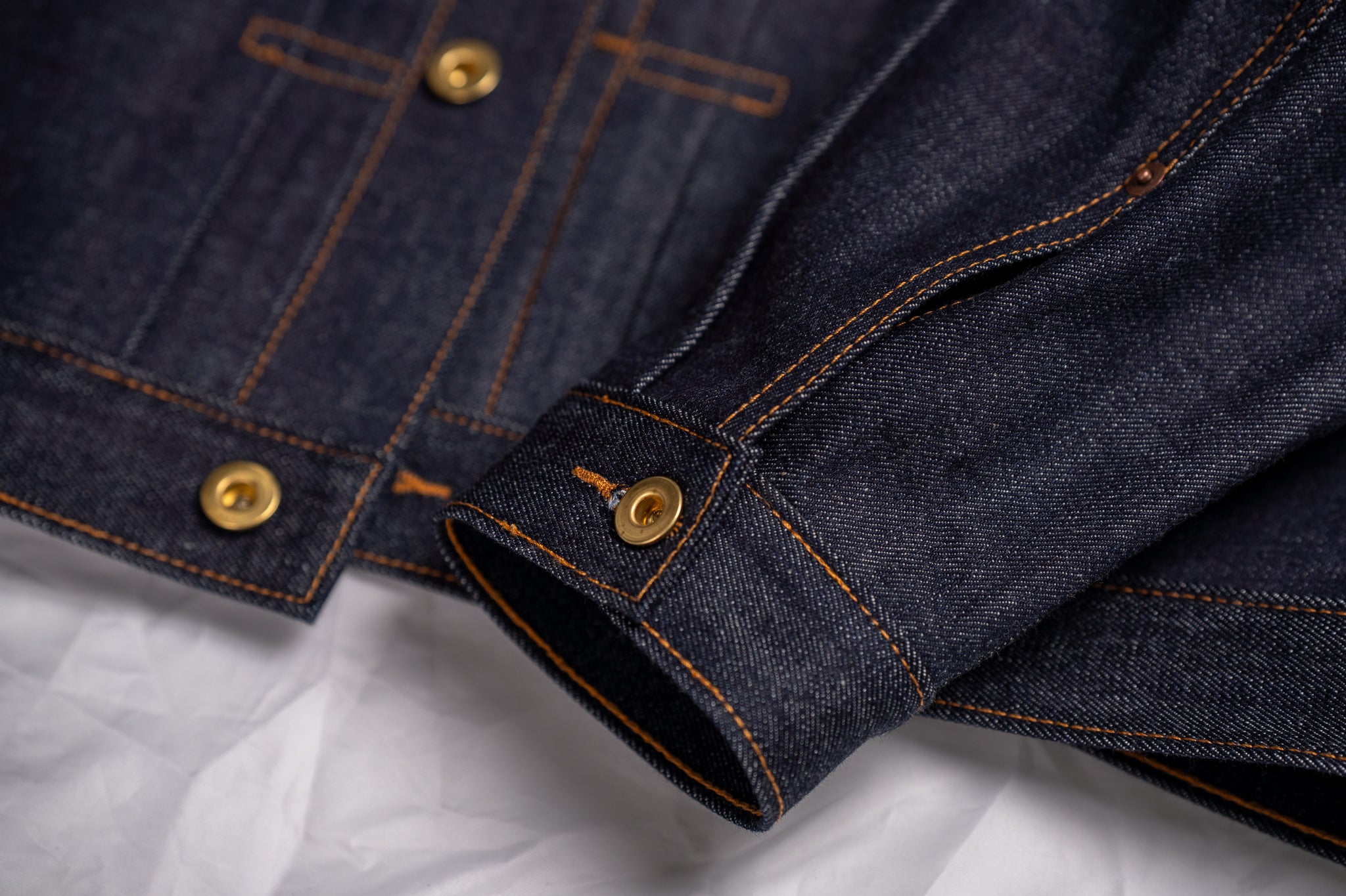 Stride 14.5 oz Double Dip Indigo Selvedge Denim