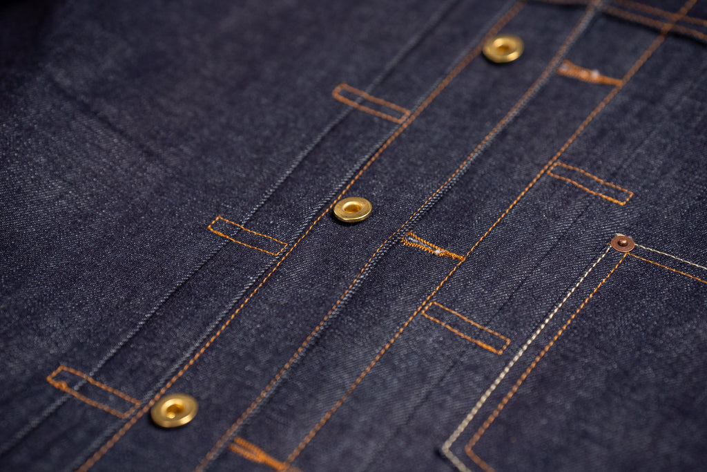 Stride 14.5 oz Double Dip Indigo Selvedge Denim