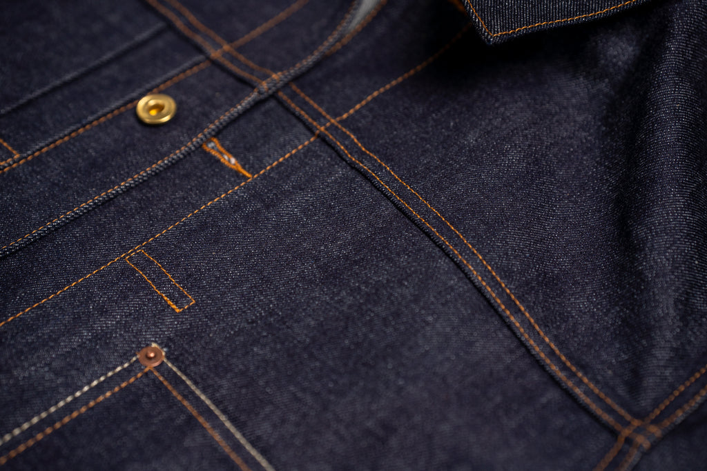 Stride 14.5 oz Double Dip Indigo Selvedge Denim