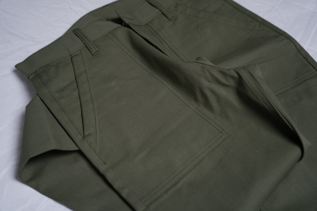 Green Selvedge Fatigue 9.29 Oz