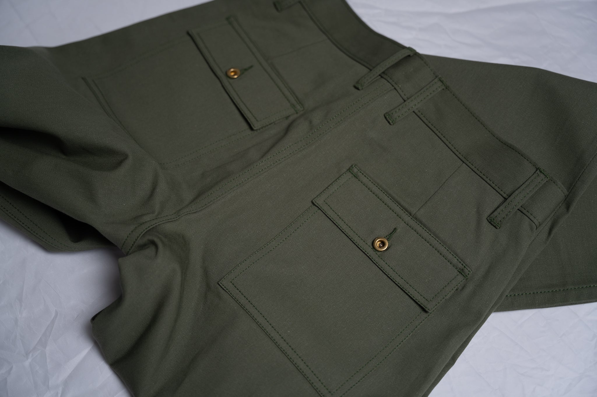 Green Selvedge Fatigue 9.29 Oz