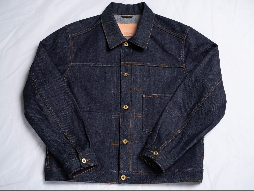 Stride 14.5 oz Double Dip Indigo Selvedge Denim